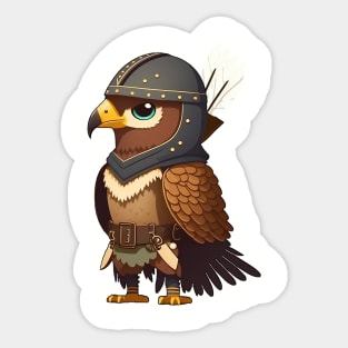 Hawk Warrior Sticker